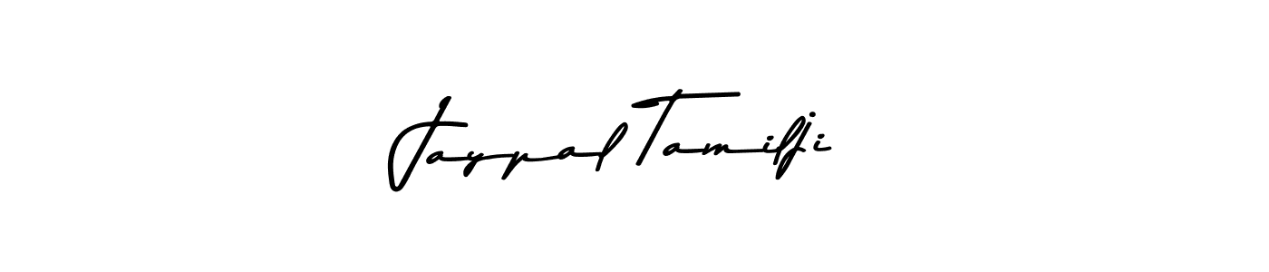 Design your own signature with our free online signature maker. With this signature software, you can create a handwritten (Asem Kandis PERSONAL USE) signature for name Jaypal Tamilji. Jaypal Tamilji signature style 9 images and pictures png