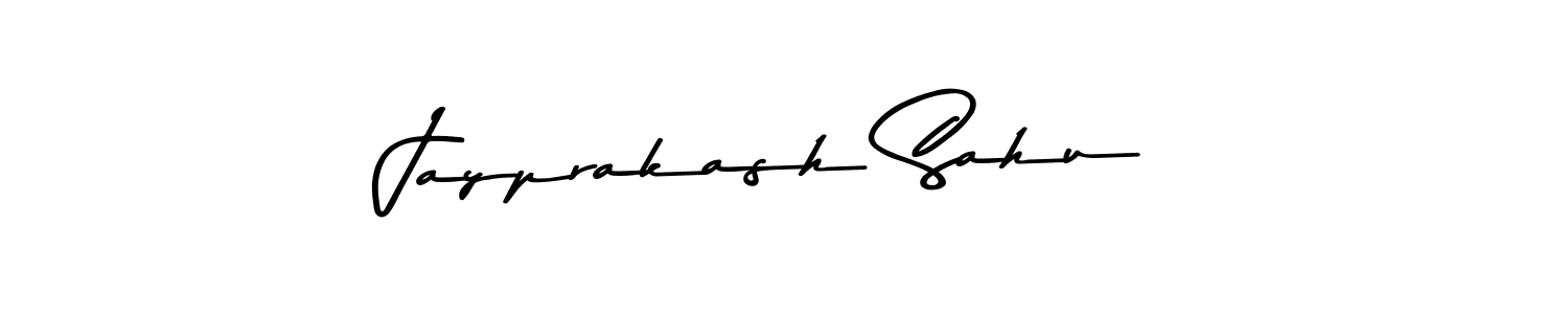 Design your own signature with our free online signature maker. With this signature software, you can create a handwritten (Asem Kandis PERSONAL USE) signature for name Jayprakash Sahu. Jayprakash Sahu signature style 9 images and pictures png