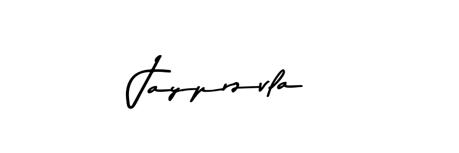 How to make Jayprzvla name signature. Use Asem Kandis PERSONAL USE style for creating short signs online. This is the latest handwritten sign. Jayprzvla signature style 9 images and pictures png