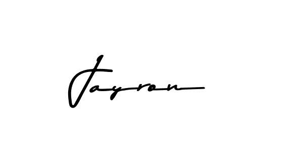 Use a signature maker to create a handwritten signature online. With this signature software, you can design (Asem Kandis PERSONAL USE) your own signature for name Jayron. Jayron signature style 9 images and pictures png