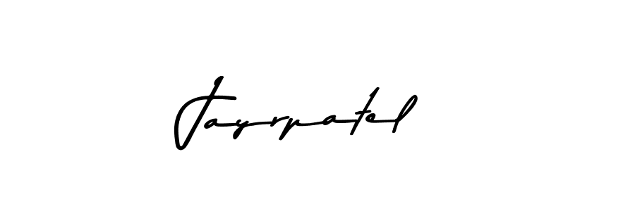 Design your own signature with our free online signature maker. With this signature software, you can create a handwritten (Asem Kandis PERSONAL USE) signature for name Jayrpatel. Jayrpatel signature style 9 images and pictures png