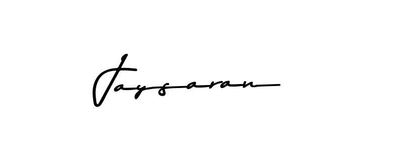 Make a beautiful signature design for name Jaysaran. With this signature (Asem Kandis PERSONAL USE) style, you can create a handwritten signature for free. Jaysaran signature style 9 images and pictures png