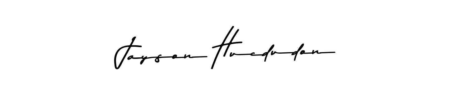 Design your own signature with our free online signature maker. With this signature software, you can create a handwritten (Asem Kandis PERSONAL USE) signature for name Jayson Hucdudon. Jayson Hucdudon signature style 9 images and pictures png