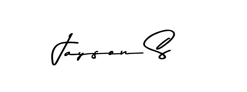 Also You can easily find your signature by using the search form. We will create Jayson S name handwritten signature images for you free of cost using Asem Kandis PERSONAL USE sign style. Jayson S signature style 9 images and pictures png