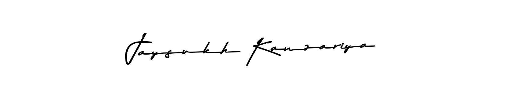 How to make Jaysukh Kanzariya signature? Asem Kandis PERSONAL USE is a professional autograph style. Create handwritten signature for Jaysukh Kanzariya name. Jaysukh Kanzariya signature style 9 images and pictures png