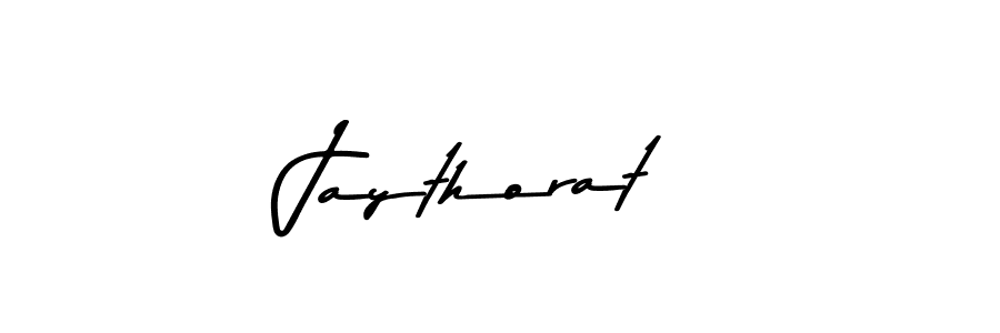 Create a beautiful signature design for name Jaythorat. With this signature (Asem Kandis PERSONAL USE) fonts, you can make a handwritten signature for free. Jaythorat signature style 9 images and pictures png