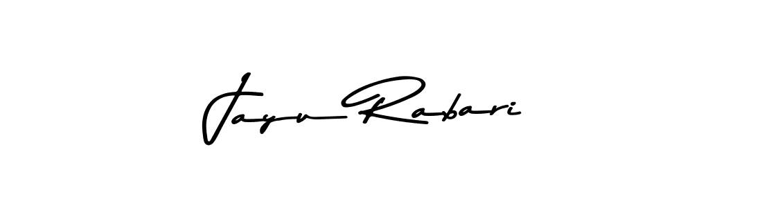 Make a beautiful signature design for name Jayu Rabari. Use this online signature maker to create a handwritten signature for free. Jayu Rabari signature style 9 images and pictures png