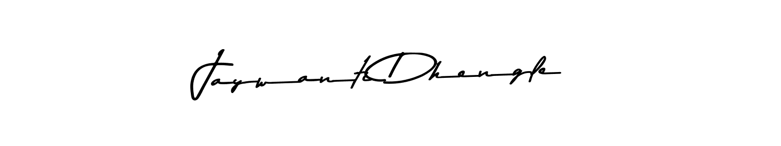 Make a beautiful signature design for name Jaywanti Dhengle. With this signature (Asem Kandis PERSONAL USE) style, you can create a handwritten signature for free. Jaywanti Dhengle signature style 9 images and pictures png