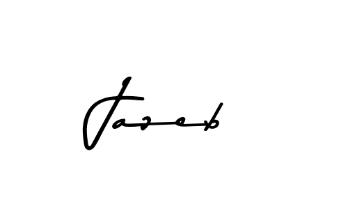 Create a beautiful signature design for name Jazeb. With this signature (Asem Kandis PERSONAL USE) fonts, you can make a handwritten signature for free. Jazeb signature style 9 images and pictures png