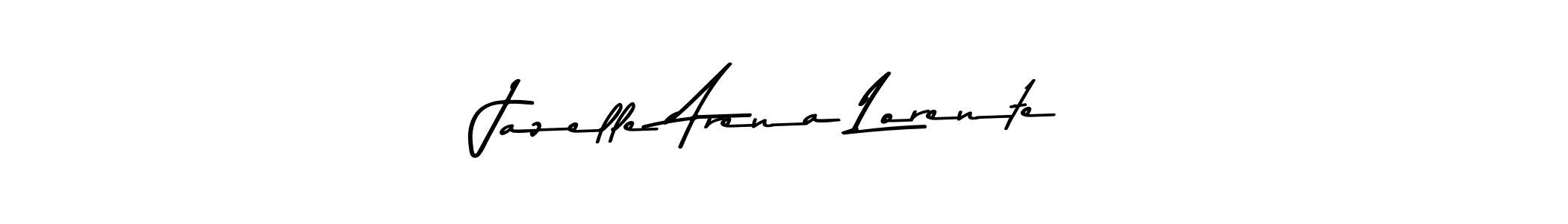 Make a beautiful signature design for name Jazelle Arena Lorente. With this signature (Asem Kandis PERSONAL USE) style, you can create a handwritten signature for free. Jazelle Arena Lorente signature style 9 images and pictures png