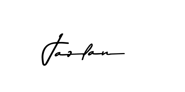 Make a beautiful signature design for name Jazlan. With this signature (Asem Kandis PERSONAL USE) style, you can create a handwritten signature for free. Jazlan signature style 9 images and pictures png