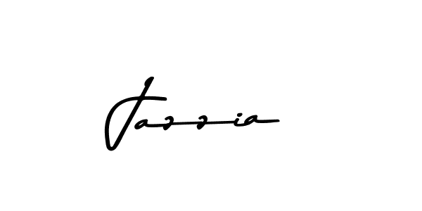 How to make Jazzia name signature. Use Asem Kandis PERSONAL USE style for creating short signs online. This is the latest handwritten sign. Jazzia signature style 9 images and pictures png