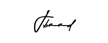 How to make Jbaad name signature. Use Asem Kandis PERSONAL USE style for creating short signs online. This is the latest handwritten sign. Jbaad signature style 9 images and pictures png