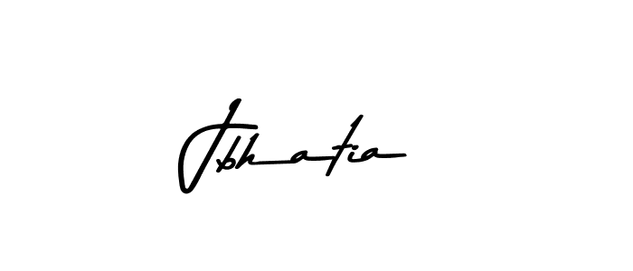 Jbhatia stylish signature style. Best Handwritten Sign (Asem Kandis PERSONAL USE) for my name. Handwritten Signature Collection Ideas for my name Jbhatia. Jbhatia signature style 9 images and pictures png