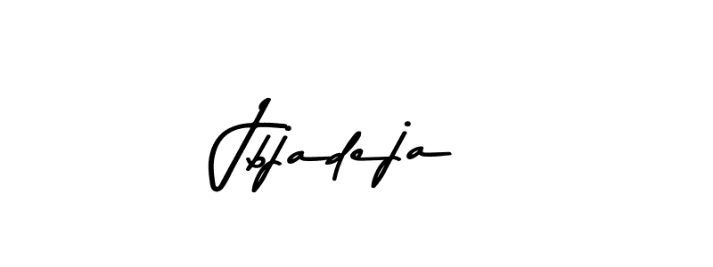 Create a beautiful signature design for name Jbjadeja. With this signature (Asem Kandis PERSONAL USE) fonts, you can make a handwritten signature for free. Jbjadeja signature style 9 images and pictures png