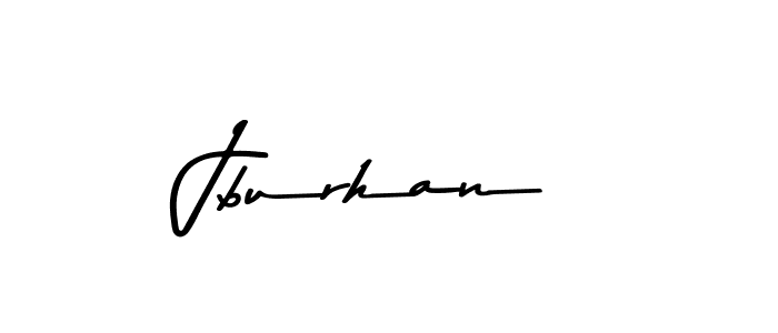 How to make Jburhan signature? Asem Kandis PERSONAL USE is a professional autograph style. Create handwritten signature for Jburhan name. Jburhan signature style 9 images and pictures png