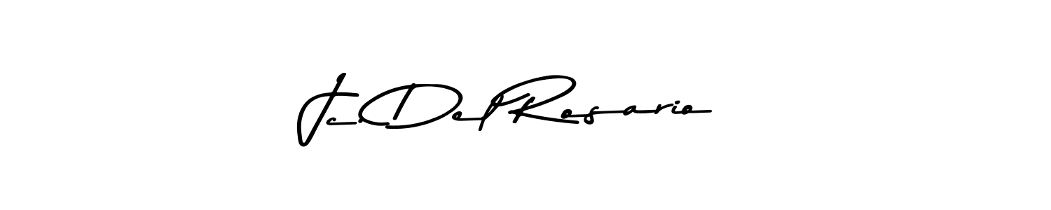 The best way (Asem Kandis PERSONAL USE) to make a short signature is to pick only two or three words in your name. The name Jc. Del Rosario include a total of six letters. For converting this name. Jc. Del Rosario signature style 9 images and pictures png