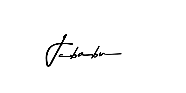 Use a signature maker to create a handwritten signature online. With this signature software, you can design (Asem Kandis PERSONAL USE) your own signature for name Jcbabu. Jcbabu signature style 9 images and pictures png
