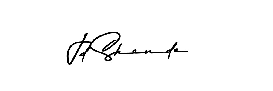 How to make Jd Shende signature? Asem Kandis PERSONAL USE is a professional autograph style. Create handwritten signature for Jd Shende name. Jd Shende signature style 9 images and pictures png