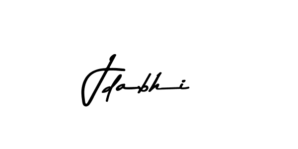 You should practise on your own different ways (Asem Kandis PERSONAL USE) to write your name (Jdabhi) in signature. don't let someone else do it for you. Jdabhi signature style 9 images and pictures png