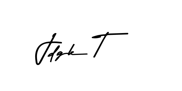Best and Professional Signature Style for Jdgk T. Asem Kandis PERSONAL USE Best Signature Style Collection. Jdgk T signature style 9 images and pictures png