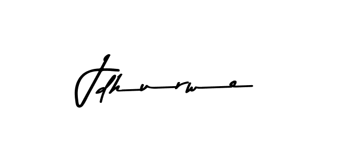 Use a signature maker to create a handwritten signature online. With this signature software, you can design (Asem Kandis PERSONAL USE) your own signature for name Jdhurwe. Jdhurwe signature style 9 images and pictures png