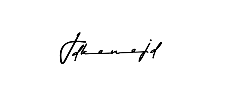 The best way (Asem Kandis PERSONAL USE) to make a short signature is to pick only two or three words in your name. The name Jdkenejd include a total of six letters. For converting this name. Jdkenejd signature style 9 images and pictures png