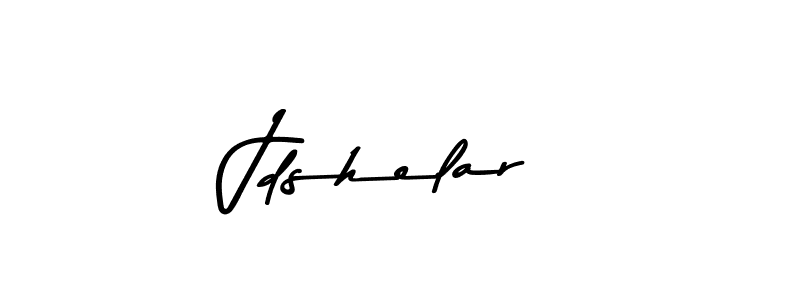 Make a beautiful signature design for name Jdshelar. With this signature (Asem Kandis PERSONAL USE) style, you can create a handwritten signature for free. Jdshelar signature style 9 images and pictures png