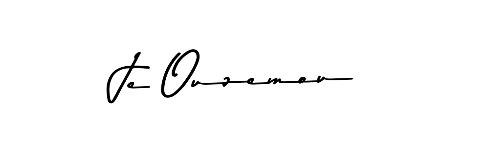 Once you've used our free online signature maker to create your best signature Asem Kandis PERSONAL USE style, it's time to enjoy all of the benefits that Je Ouzemou name signing documents. Je Ouzemou signature style 9 images and pictures png