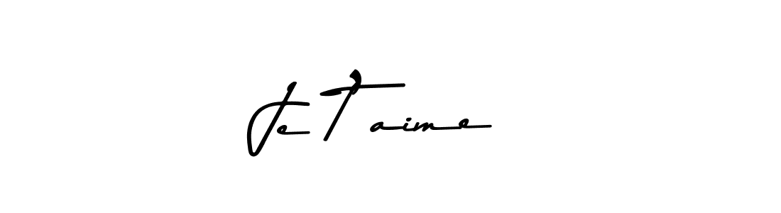 if you are searching for the best signature style for your name Je T’aime. so please give up your signature search. here we have designed multiple signature styles  using Asem Kandis PERSONAL USE. Je T’aime signature style 9 images and pictures png