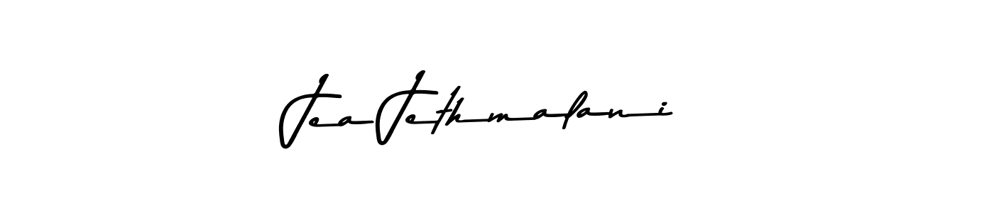 Also You can easily find your signature by using the search form. We will create Jea Jethmalani name handwritten signature images for you free of cost using Asem Kandis PERSONAL USE sign style. Jea Jethmalani signature style 9 images and pictures png