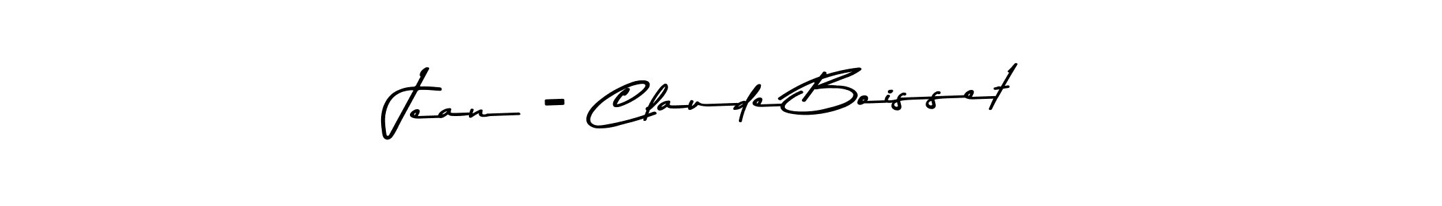 How to make Jean - Claude Boisset name signature. Use Asem Kandis PERSONAL USE style for creating short signs online. This is the latest handwritten sign. Jean - Claude Boisset signature style 9 images and pictures png