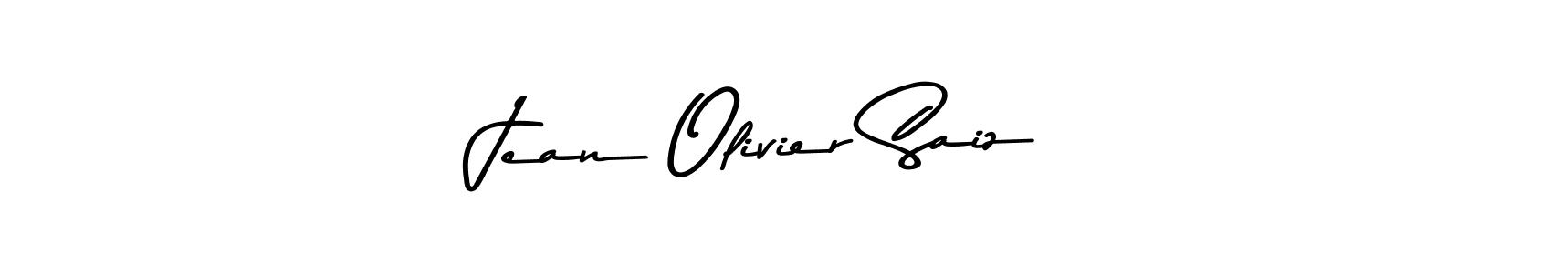 Design your own signature with our free online signature maker. With this signature software, you can create a handwritten (Asem Kandis PERSONAL USE) signature for name Jean Olivier Saiz. Jean Olivier Saiz signature style 9 images and pictures png