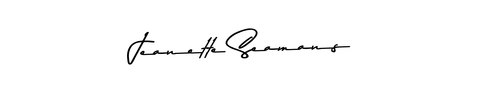 You should practise on your own different ways (Asem Kandis PERSONAL USE) to write your name (Jeanette Seamans) in signature. don't let someone else do it for you. Jeanette Seamans signature style 9 images and pictures png