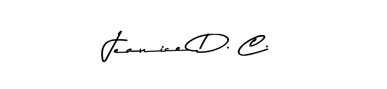 Similarly Asem Kandis PERSONAL USE is the best handwritten signature design. Signature creator online .You can use it as an online autograph creator for name Jeanice D. C.. Jeanice D. C. signature style 9 images and pictures png