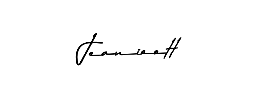 Use a signature maker to create a handwritten signature online. With this signature software, you can design (Asem Kandis PERSONAL USE) your own signature for name Jeanieott. Jeanieott signature style 9 images and pictures png
