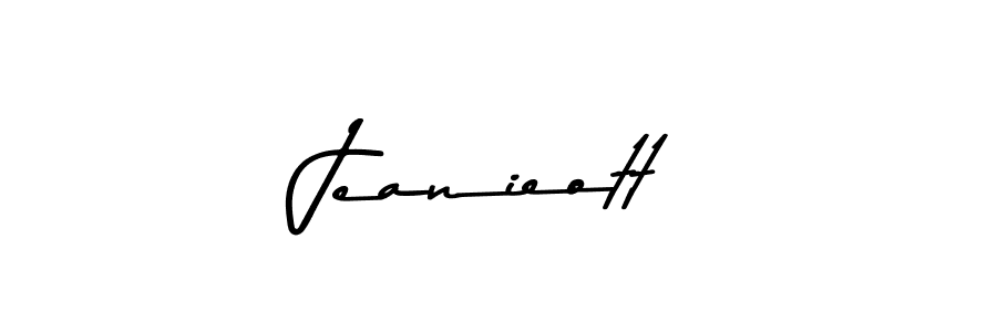 Make a beautiful signature design for name Jeanieott. With this signature (Asem Kandis PERSONAL USE) style, you can create a handwritten signature for free. Jeanieott signature style 9 images and pictures png