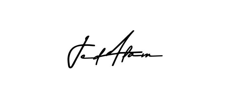 How to make Jed Alam signature? Asem Kandis PERSONAL USE is a professional autograph style. Create handwritten signature for Jed Alam name. Jed Alam signature style 9 images and pictures png