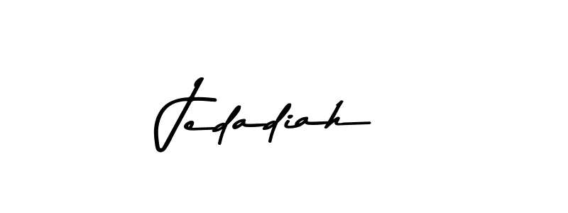 Jedadiah stylish signature style. Best Handwritten Sign (Asem Kandis PERSONAL USE) for my name. Handwritten Signature Collection Ideas for my name Jedadiah. Jedadiah signature style 9 images and pictures png