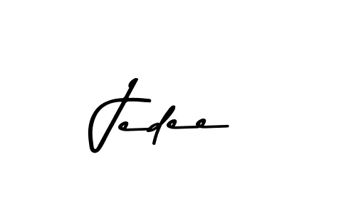 Similarly Asem Kandis PERSONAL USE is the best handwritten signature design. Signature creator online .You can use it as an online autograph creator for name Jedee. Jedee signature style 9 images and pictures png