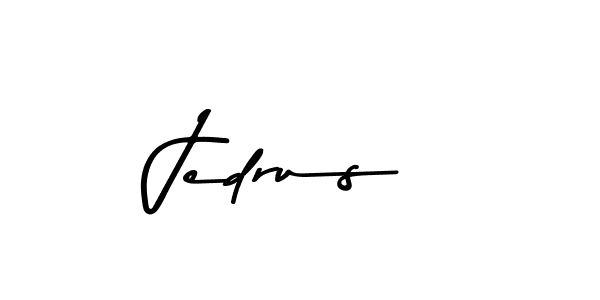 Make a beautiful signature design for name Jedrus. With this signature (Asem Kandis PERSONAL USE) style, you can create a handwritten signature for free. Jedrus signature style 9 images and pictures png