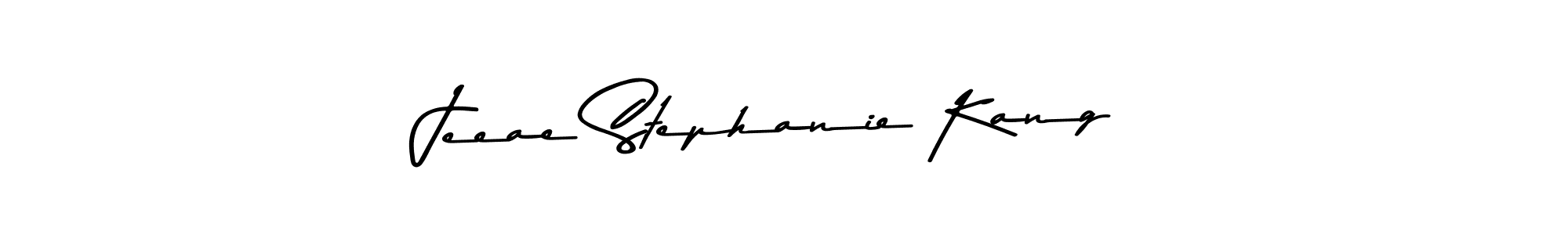 You should practise on your own different ways (Asem Kandis PERSONAL USE) to write your name (Jeeae Stephanie Kang) in signature. don't let someone else do it for you. Jeeae Stephanie Kang signature style 9 images and pictures png