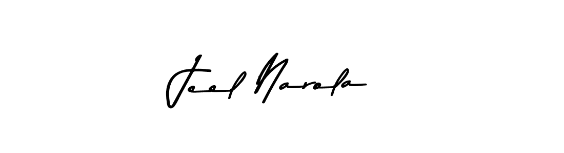 It looks lik you need a new signature style for name Jeel Narola. Design unique handwritten (Asem Kandis PERSONAL USE) signature with our free signature maker in just a few clicks. Jeel Narola signature style 9 images and pictures png