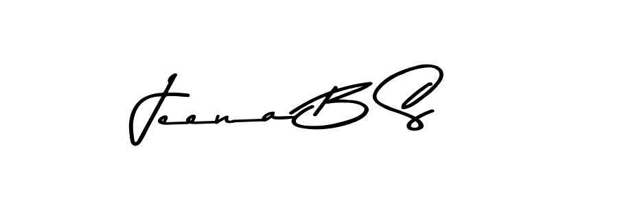 Here are the top 10 professional signature styles for the name Jeena B S. These are the best autograph styles you can use for your name. Jeena B S signature style 9 images and pictures png