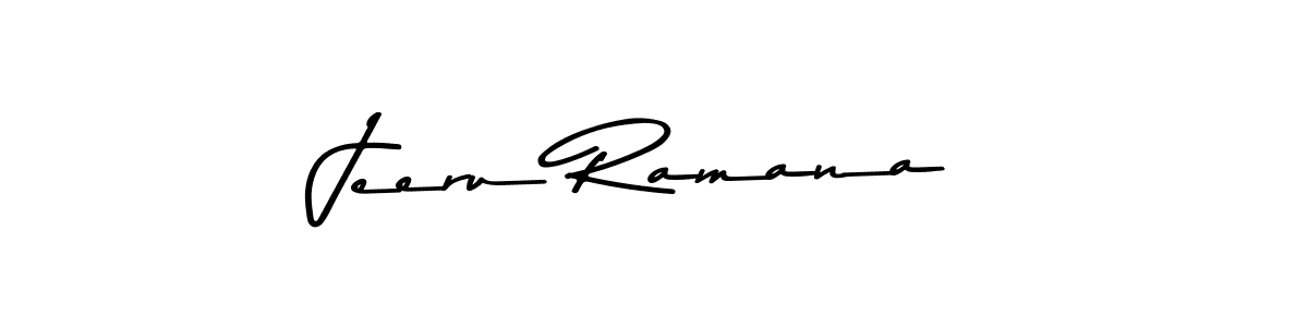 Similarly Asem Kandis PERSONAL USE is the best handwritten signature design. Signature creator online .You can use it as an online autograph creator for name Jeeru Ramana. Jeeru Ramana signature style 9 images and pictures png