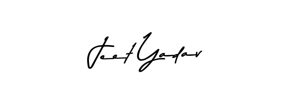 Make a beautiful signature design for name Jeet Yadav. With this signature (Asem Kandis PERSONAL USE) style, you can create a handwritten signature for free. Jeet Yadav signature style 9 images and pictures png