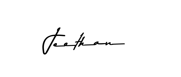 Also we have Jeethan name is the best signature style. Create professional handwritten signature collection using Asem Kandis PERSONAL USE autograph style. Jeethan signature style 9 images and pictures png