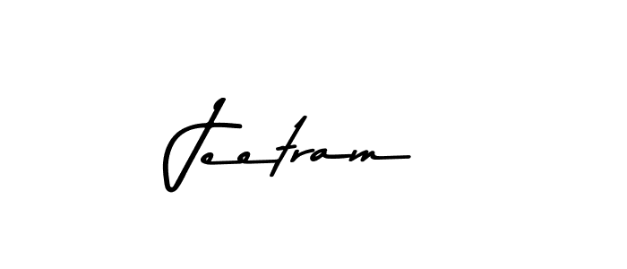 Make a beautiful signature design for name Jeetram. With this signature (Asem Kandis PERSONAL USE) style, you can create a handwritten signature for free. Jeetram signature style 9 images and pictures png