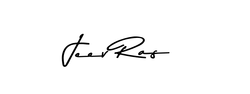 How to make Jeev Ras signature? Asem Kandis PERSONAL USE is a professional autograph style. Create handwritten signature for Jeev Ras name. Jeev Ras signature style 9 images and pictures png
