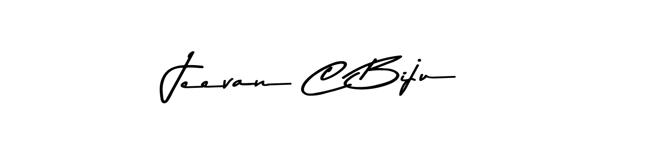 Jeevan C Biju stylish signature style. Best Handwritten Sign (Asem Kandis PERSONAL USE) for my name. Handwritten Signature Collection Ideas for my name Jeevan C Biju. Jeevan C Biju signature style 9 images and pictures png